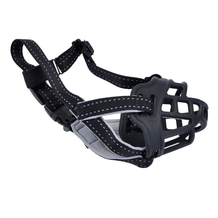 Soft basket muzzle, black, , large image number null